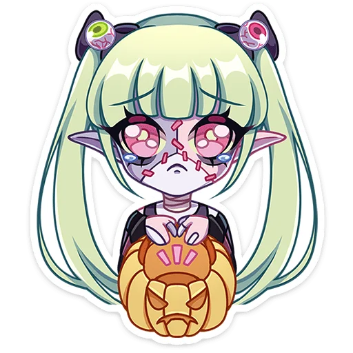 🎃 Стикер «Зомбяка» для Telegram