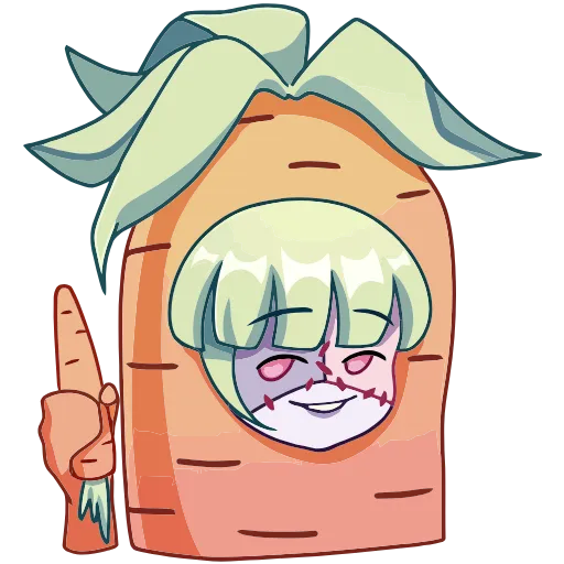 🥕 Эмодзи «Зомбяка» для Telegram