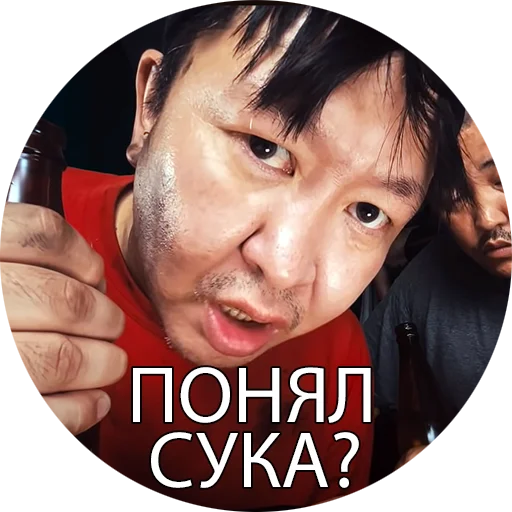 🤒 Стикер «Боевые буряты» для Telegram