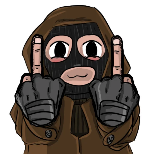 🖕 Стикер «vk.com/welcometocherno» для Telegram