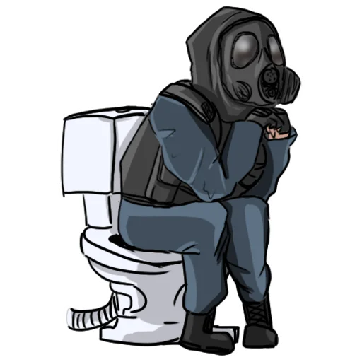 🚽 Стикер «vk.com/welcometocherno» для Telegram