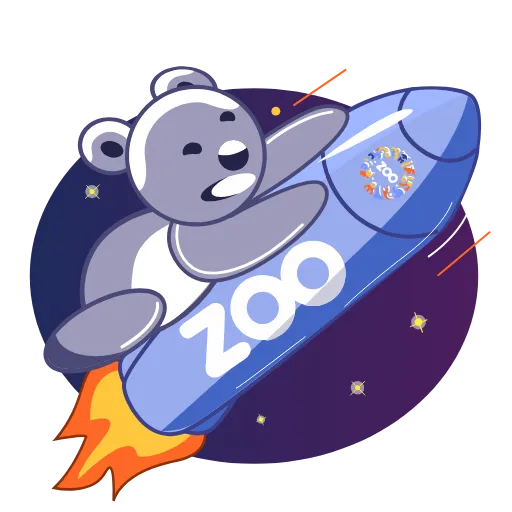 Стикерпак Zoo для Telegram
