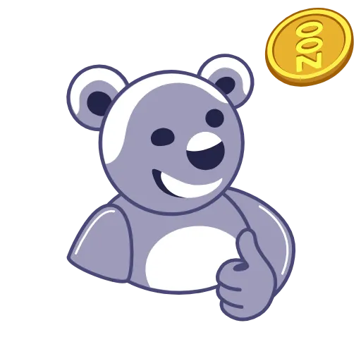 🐼 Стикер «Zoo» для Telegram
