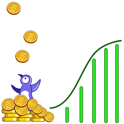 🐧 Стикер «Zoo» для Telegram