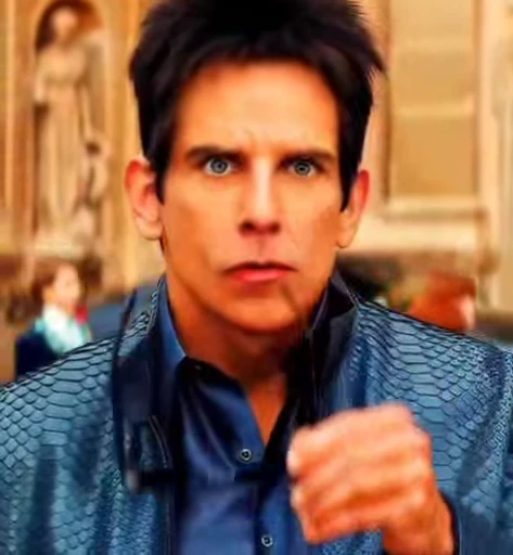 😨 Стикер «Zoolander» для Telegram
