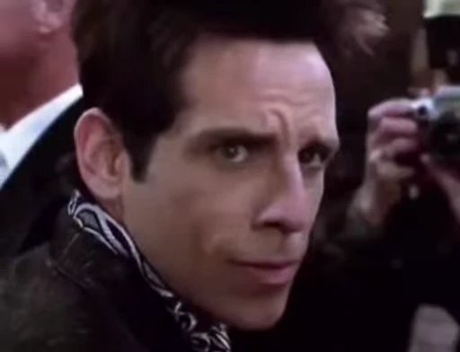 Стикерпак Zoolander для Telegram