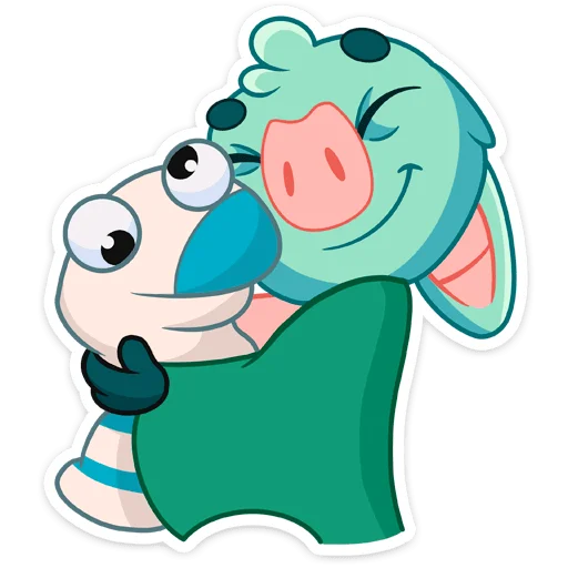 🤗 Стикер «Летучая мышь Зуми» для Telegram