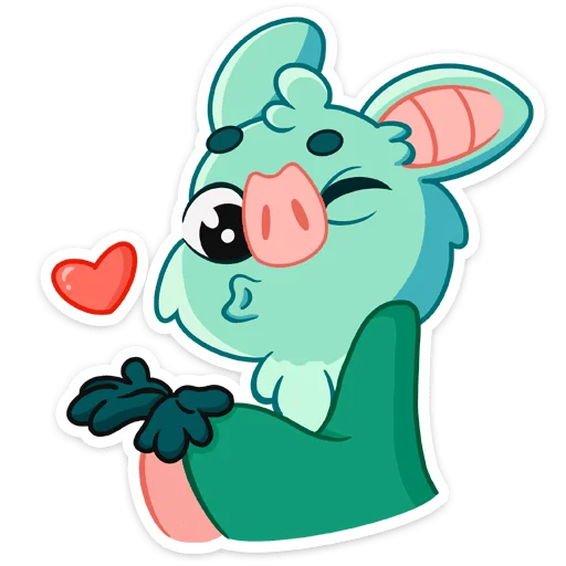 😘 Стикер «Летучая мышь Зуми» для Telegram