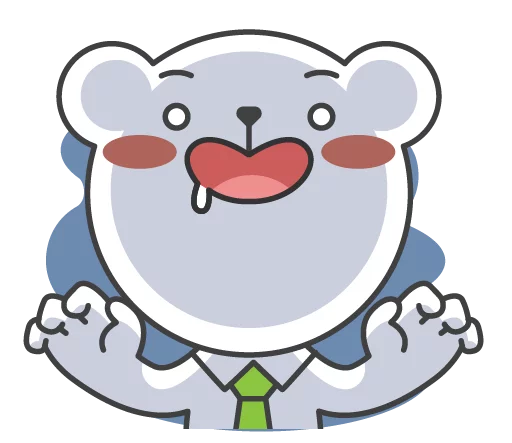 😈 Стикер «Zoo Office» для Telegram