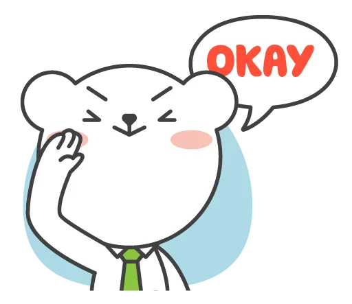 👌 Стикер «Zoo Office» для Telegram