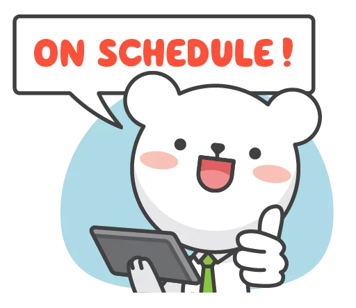 📆 Стикер «Zoo Office» для Telegram