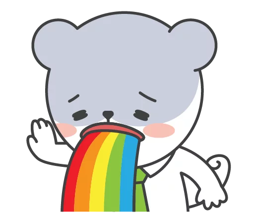 🤮 Стикер «Zoo Office» для Telegram