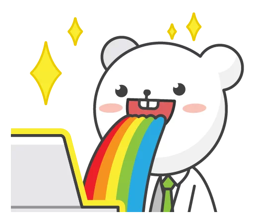 🤮 Стикер «Zoo Office» для Telegram
