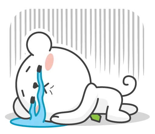 😭 Стикер «Zoo Office» для Telegram