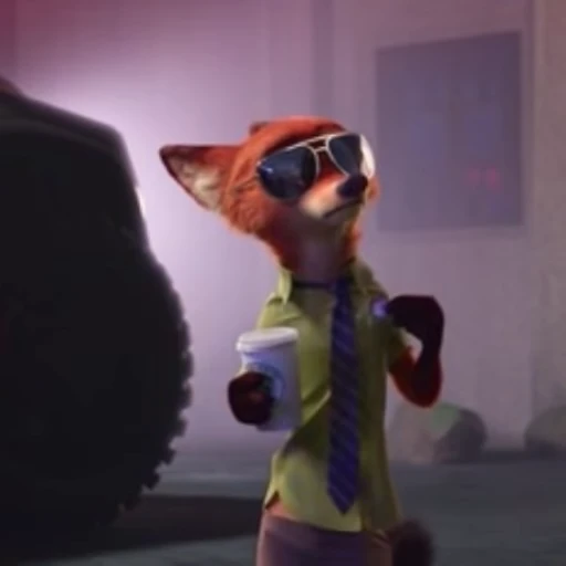 😎 Стикер «Zootopia Ani» для Telegram