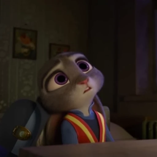 😕 Стикер «Zootopia Ani» для Telegram