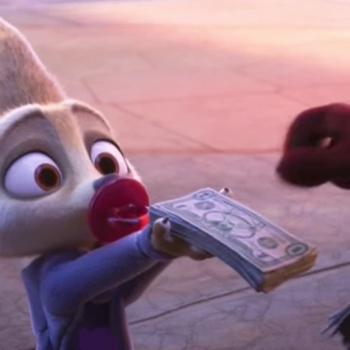 💵 Стикер «Zootopia Ani» для Telegram