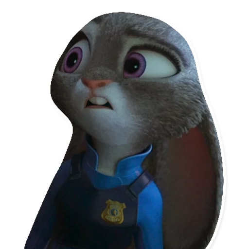 😐 Стикер «ZootopiaJudy» для Telegram