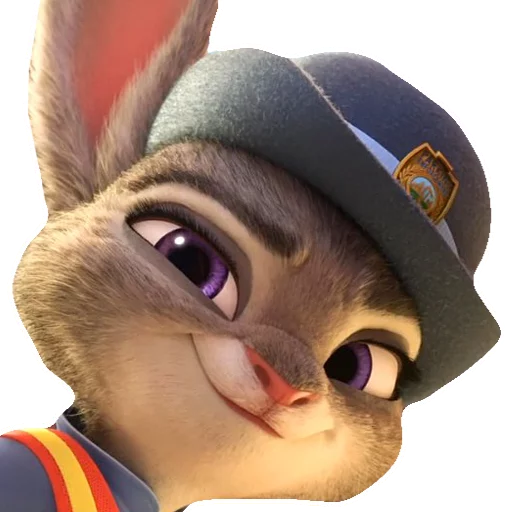 😉 Стикер «ZootopiaJudy» для Telegram
