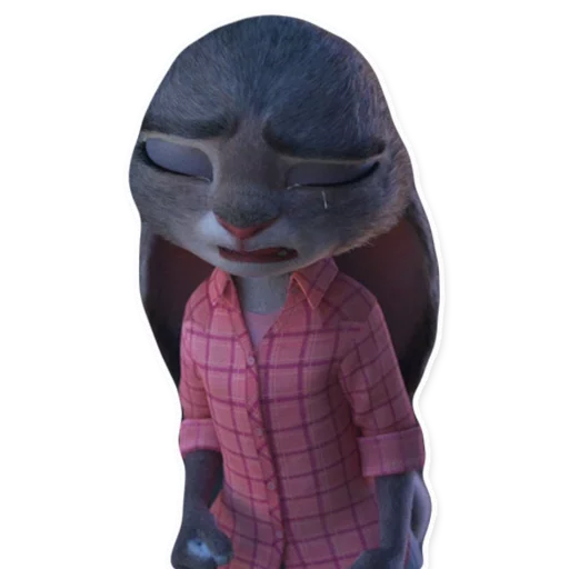 😪 Стикер «ZootopiaJudy» для Telegram
