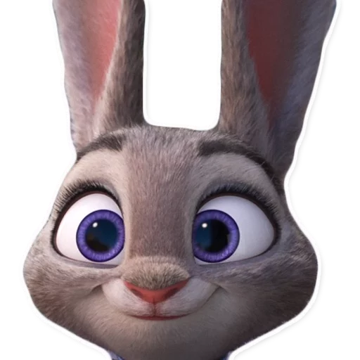 ☺️ Стикер «ZootopiaJudy» для Telegram