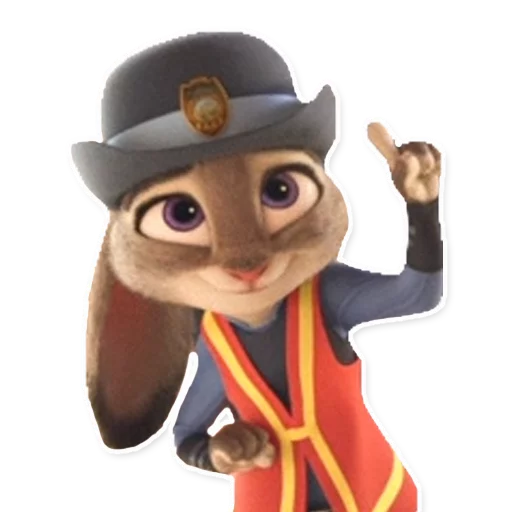 🙂 Стикер «ZootopiaJudy» для Telegram