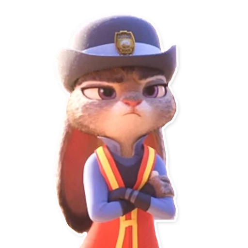 😒 Стикер «ZootopiaJudy» для Telegram