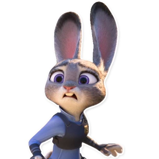 😨 Стикер «ZootopiaJudy» для Telegram