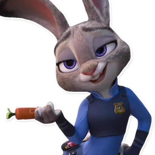😎 Стикер «ZootopiaJudy» для Telegram