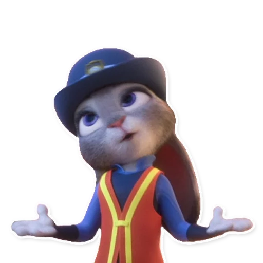 🙄 Стикер «ZootopiaJudy» для Telegram