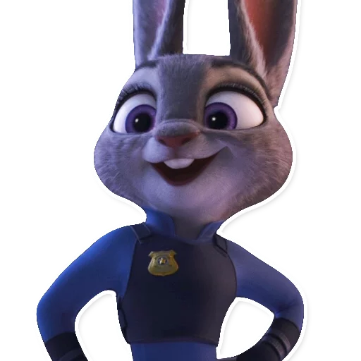😃 Стикер «ZootopiaJudy» для Telegram