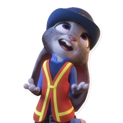 🤗 Стикер «ZootopiaJudy» для Telegram