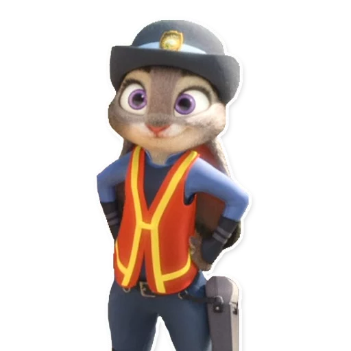 🙂 Стикер «ZootopiaJudy» для Telegram