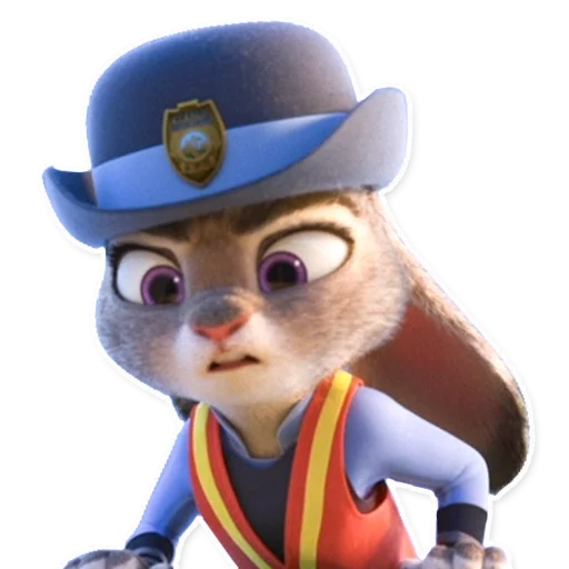 😟 Стикер «ZootopiaJudy» для Telegram