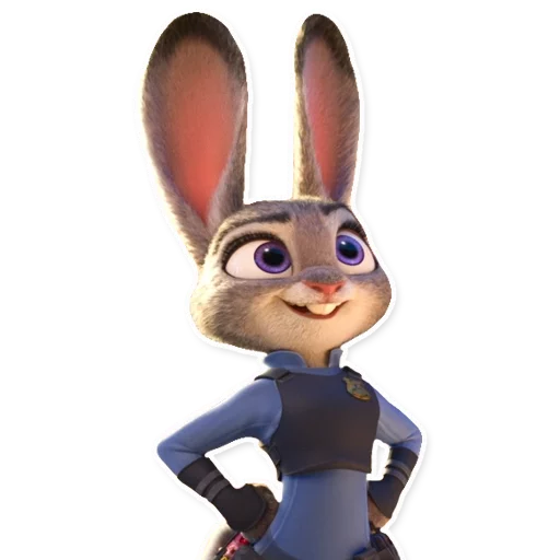 😃 Стикер «ZootopiaJudy» для Telegram