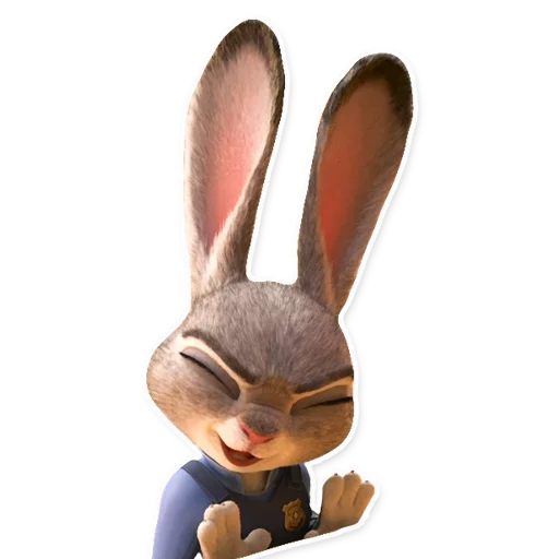 😦 Стикер «ZootopiaJudy» для Telegram