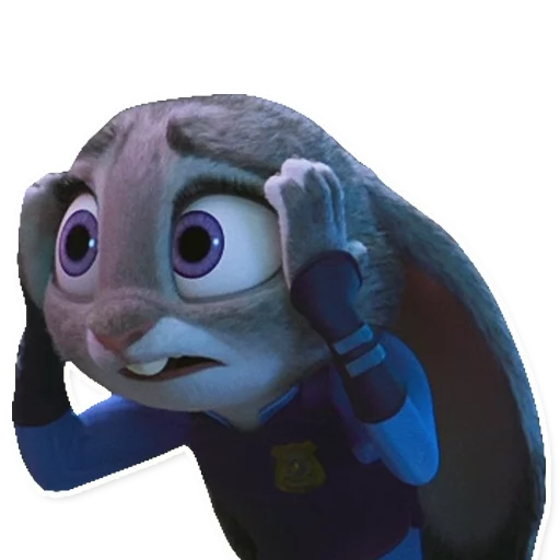 😰 Стикер «ZootopiaJudy» для Telegram