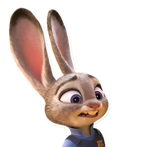 😧 Стикер «ZootopiaJudy» для Telegram
