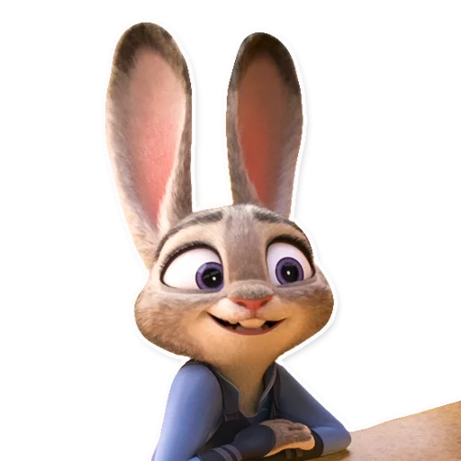☺️ Стикер «ZootopiaJudy» для Telegram