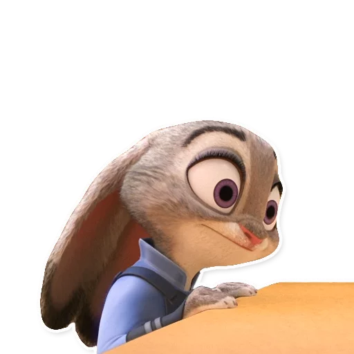 😐 Стикер «ZootopiaJudy» для Telegram