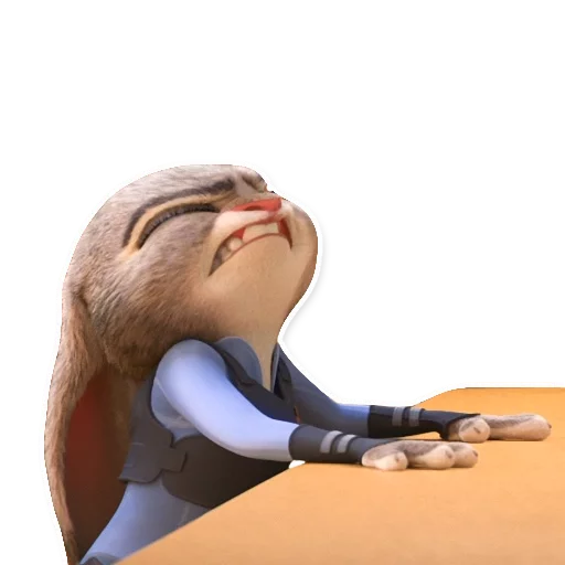 😣 Стикер «ZootopiaJudy» для Telegram