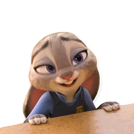 😏 Стикер «ZootopiaJudy» для Telegram