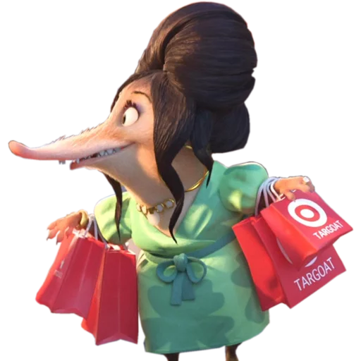 👠 Стикер «Zootopia» для Telegram