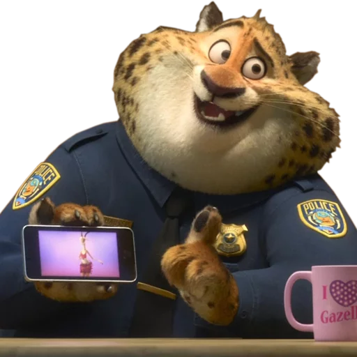 😉 Стикер «Zootopia» для Telegram