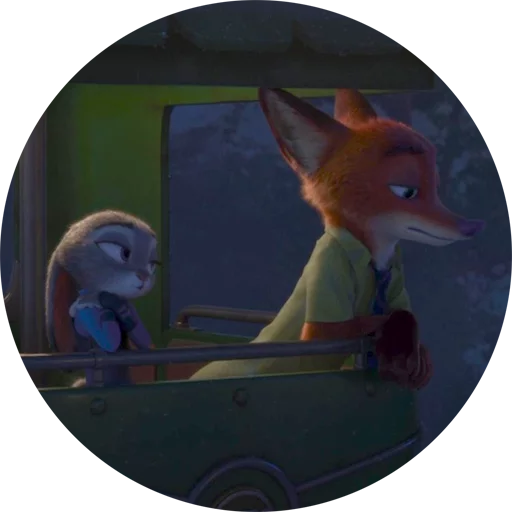 🦊 Стикер «Zootopia» для Telegram