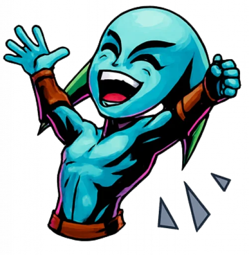 🥳 Стикер «Zora Link» для Telegram