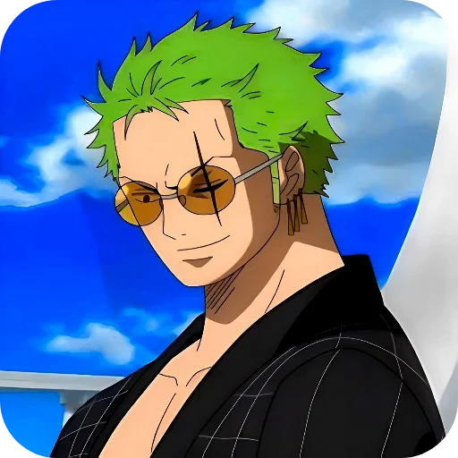 Стикерпак Zoro Roronoa для Telegram