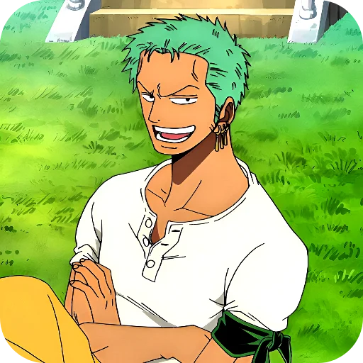 😉 Стикер «Zoro Roronoa» для Telegram