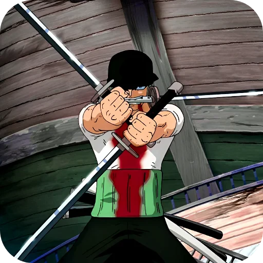 😉 Стикер «Zoro Roronoa» для Telegram