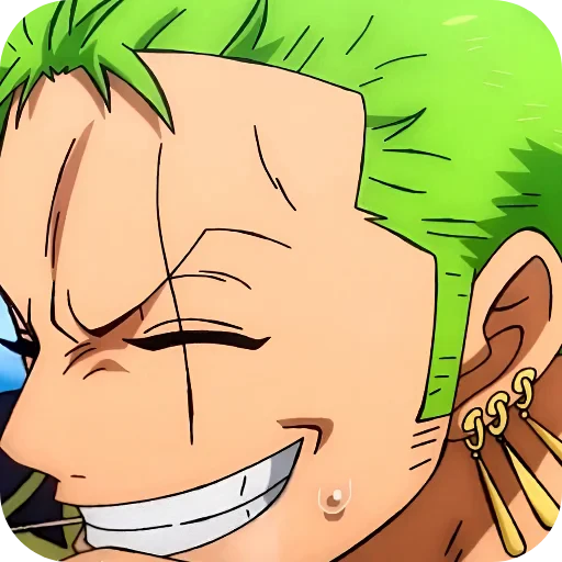 😎 Стикер «Zoro Roronoa» для Telegram